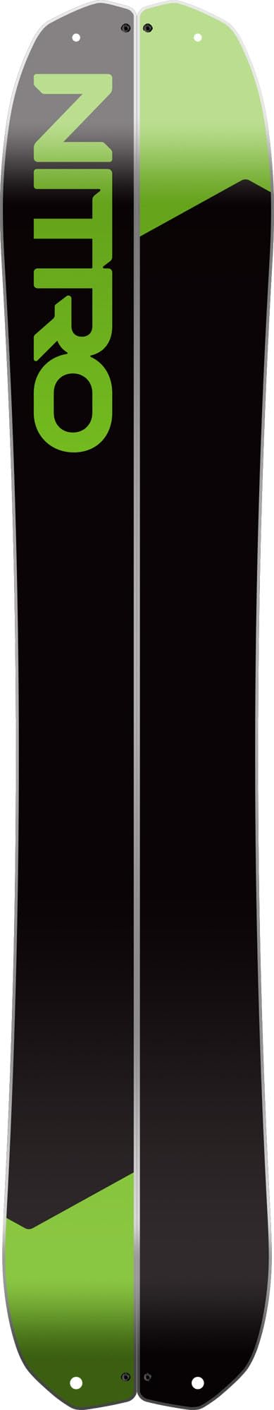 Nitro Snowboards Unisex Jugend MINIGANGER BRD ´23, Allmountainboard, Directional Splitboard, Cam-Out Camber, All-Terrain