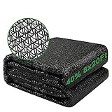 vensovo 40% Sunblock Shade Cloth Net Black Resistant - 8x20 Ft Garden Shade Mesh Tarp for Plant Cover, Greenhouse, Chicken Coop, Tomatoes