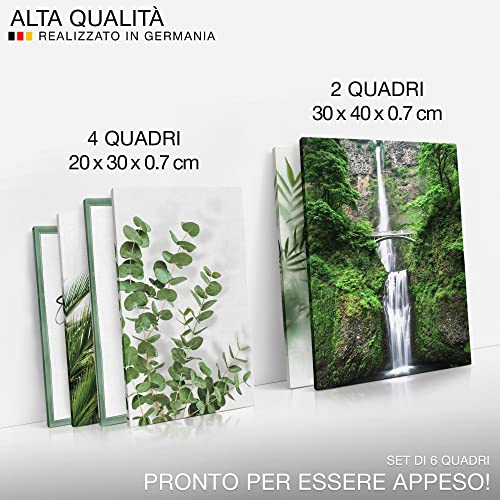 Quadros Pianta di Foglie Verdi - Nessuna Cornice