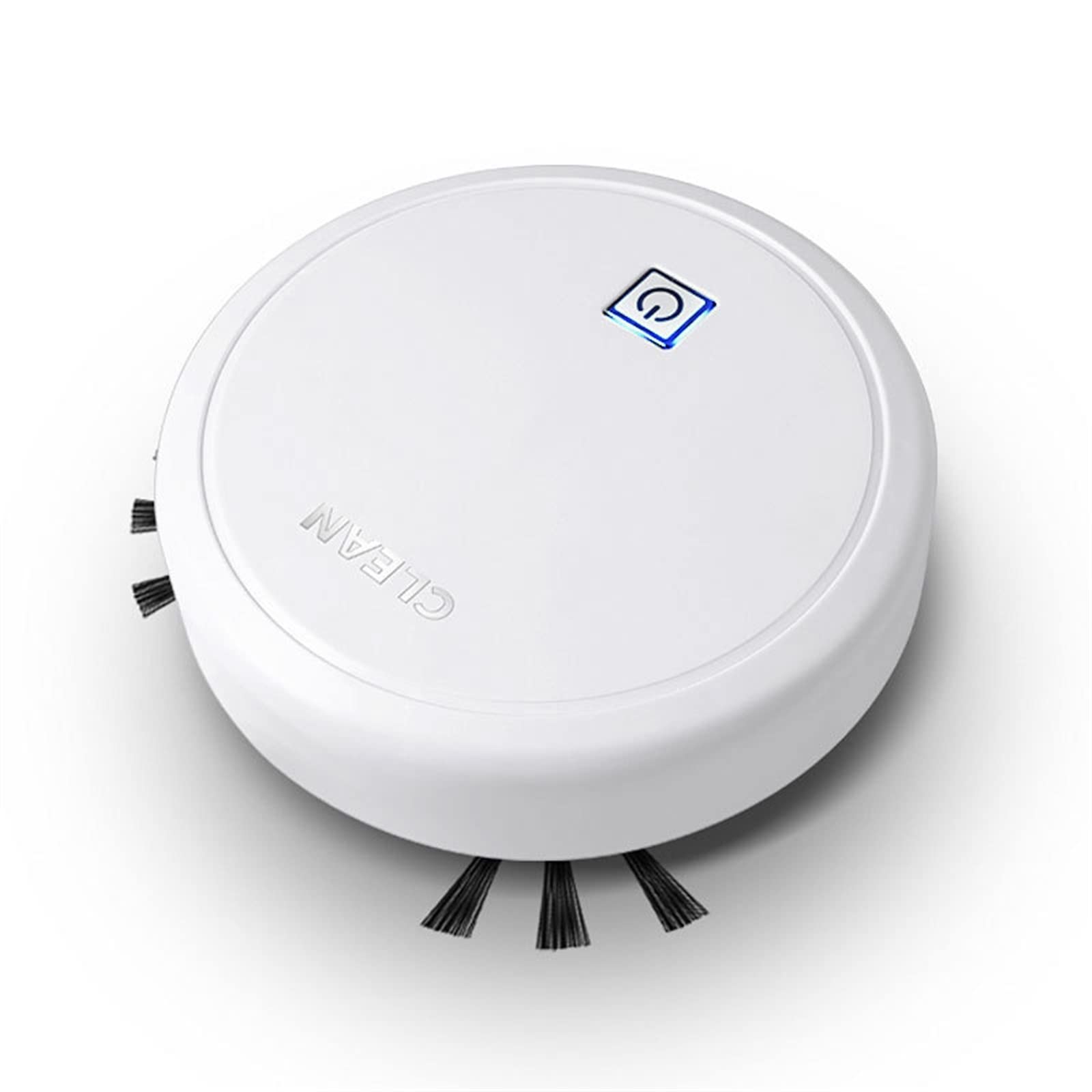Smart robot aspirateur blanc automatique pour l'entretien ménager autonome