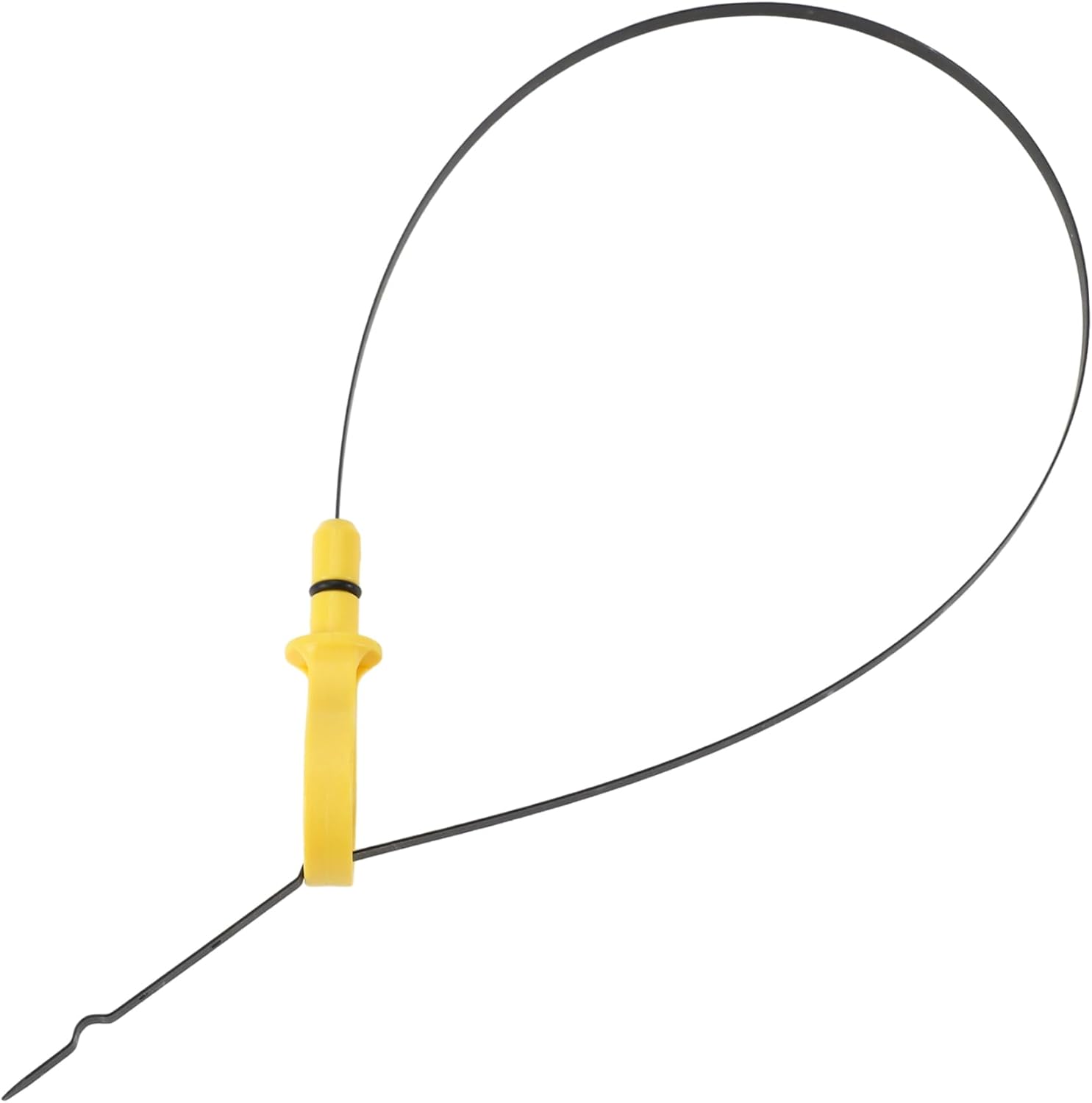 Motoforti Engine Oil Dipstick Oil Level Dip Stick Double Hole Indicator for Ford Edge V6 213 3.5L (3496cc) 2007-2012 Plastic No.BA5Z6750A Yellow