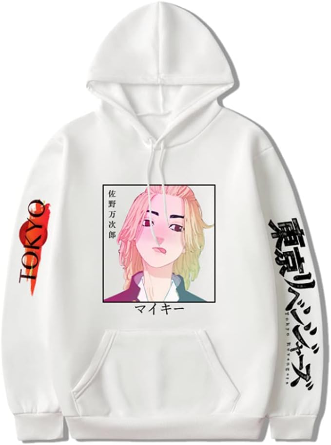 Amazon.com: Anime Tokyo Revengers hoodie Sweatshirt Black Men's Novelty Hoodies jacket Pullover 