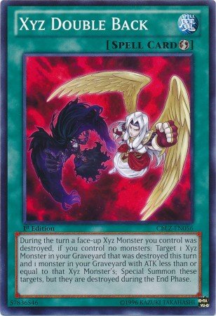Amazon.com: YU-GI-OH! - Xyz Double Back (CBLZ-EN056) - Cosmo