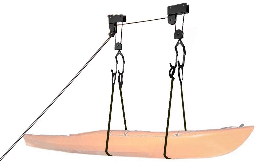 paranco da canoa per garage per carichi pesanti