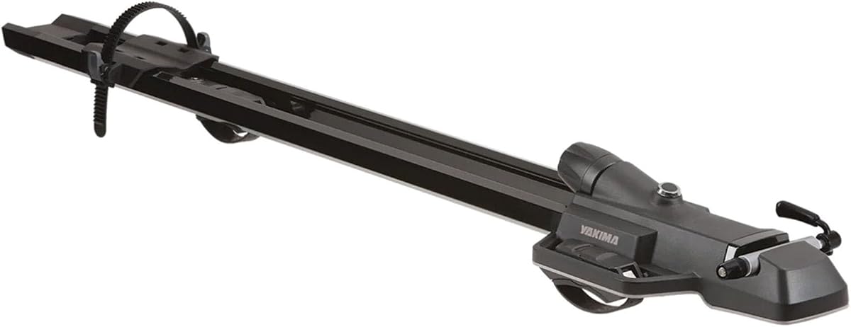 HighSpeed Premium Rooftop Fork Bike Mount with TorqueRight Knob, T Slot Crossbars, and Carry Quick Release for Sports and Outdoor Use, Black