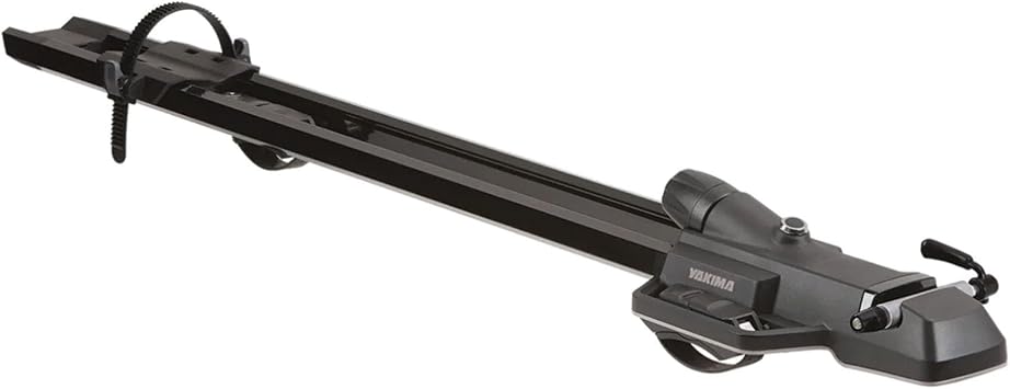 Yakima HighSpeed Premium Rooftop Fork Bike Mount with TorqueRight Knob and Carry Quick Release for Sports and Outdoor Use, Black