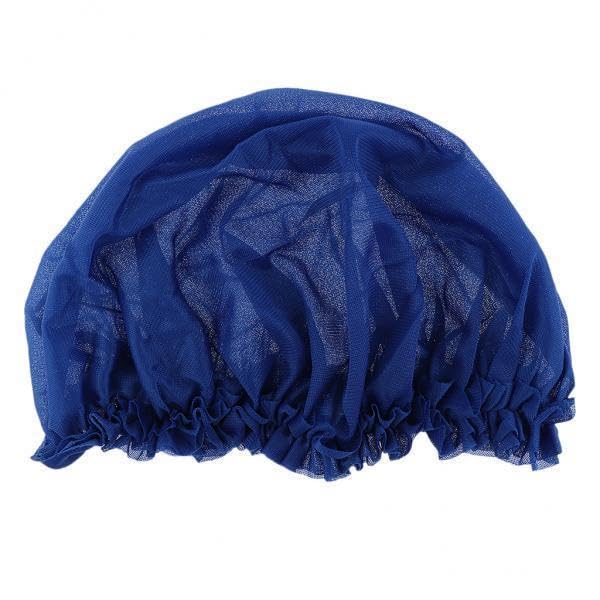 2xportable Vintage Retro Royal Court Nobility Style Lace Sleep Caps Bluebath Sets Kits Bath Health-image-38