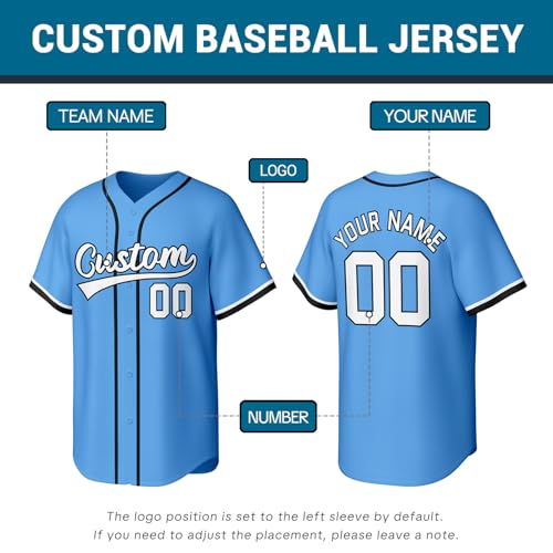 Camiseta de béisbol personalizada con nombre, número y logo bordados, transpirable para uniforme de equipo miniatura 3