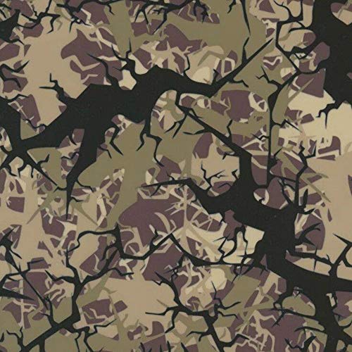 Hydrographics Film Water Transfer Printing Film Hydro Dipping Dip Film Hydrographic Film Hydro Dip Tree Army Camo Film (Linear Meter (19" X 38")) #TOP5