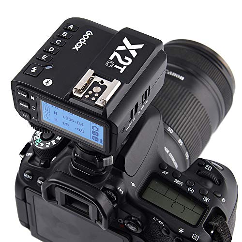 Godox X2T X2T-C Flash Trigger for Canon, with 2.4G E-TTL II HSS 1/8000s Group Function LCD Control Panel Firmware Update, GODOX X2 X2TC X2T C Wireless Flash Trigger Transmitter for Canon Camera by GODOX - Image 3