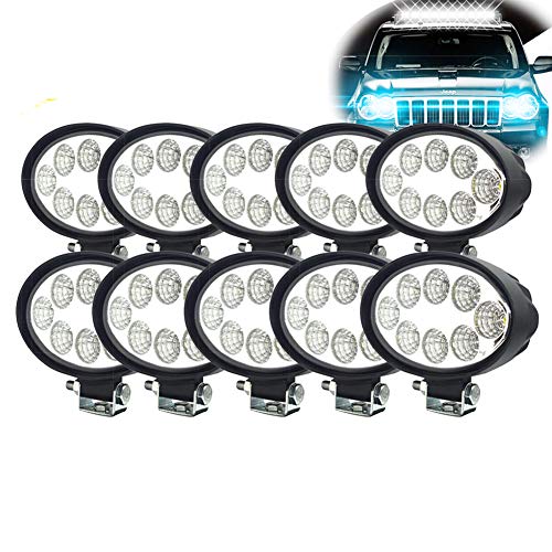 WELLIT 10x24w Led Arbeitsscheinwerfer Led Oval Worklight Scheinwerfer 12V 24V Traktor Offroad Arbeitslicht Arbeitslampe