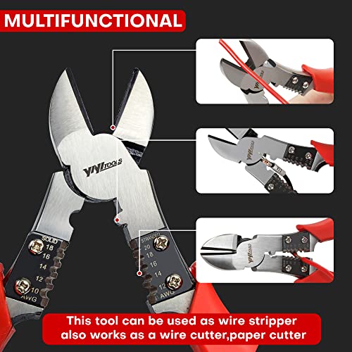Alicate de corte lateral YIYITOOLS HX-1-001, 20 cm
