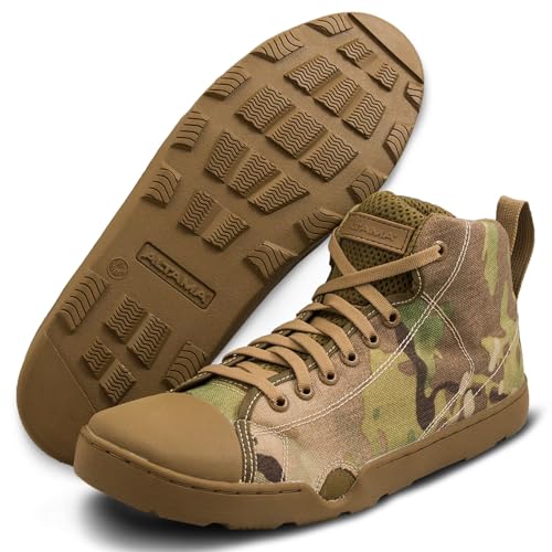 Image of Altama Unisex Maritime Mid Dive Fin-Compatible Tactical Boots | Water Drainage Ports & Water-Resistant PU Contoured Insole