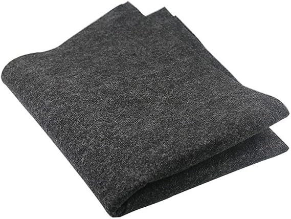 Speaker Box Covering Carpet Grey 39.37 39.37 Speaker Cabinet Subwoofer Sub Box Liner Carpeting Stain-Resistant Multipurpose Felt Liner Carpet for Car Truck Auto RV Boat Marine (Grey)