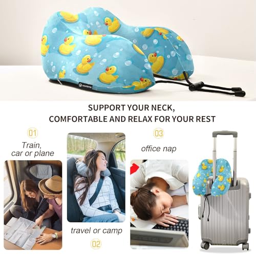 Almohada de espuma viscoelástica para cuello tamaño único miniatura 4