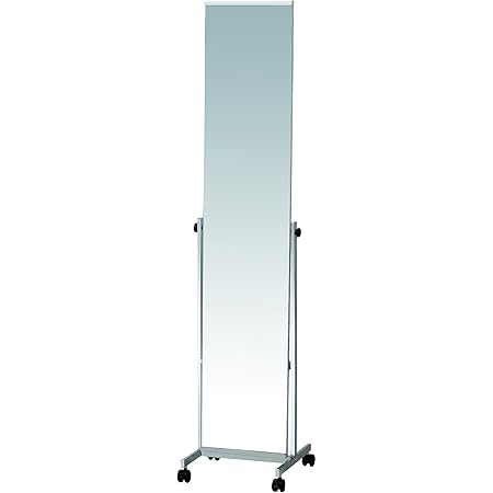 弘益 スタンドミラー ノンフレームタイプ 飛散防止加工 幅30cm P-5526M
