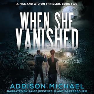 When She Vanished Audiolibro Por Addison Michael arte de portada