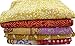 Royal Craft Wholesale Lot of Indian Vintage Kantha Quilt Handmade Throw Reversible Blanket Bedspread Cotton Fabric Bohemian Quilt (5), Assorted Colors, 85X55 Inches (216X140 CM)