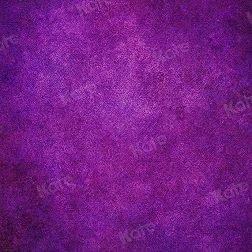 Kate Purple Backdrop Dark Purple Portrait Photography Background Abstract Backdrop for Photographer Headshots Video Pictures Fabric: 10×10ft