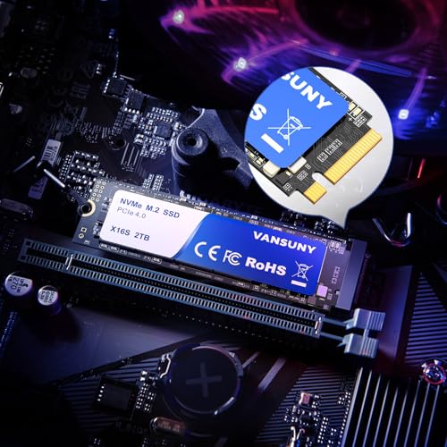 PC Gaming fluide et design informatique haut de gamme avec le SSD NVMe M.2 2280 - 7
