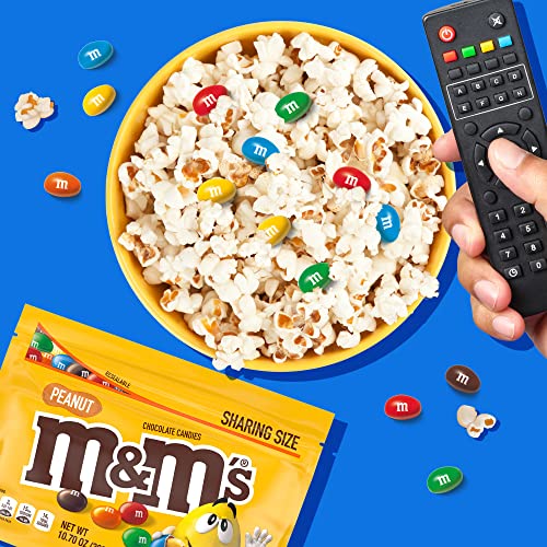 M&M's Peanut Chocolate Candy Sharing Size 10.7-Ounce Bag #TOP4