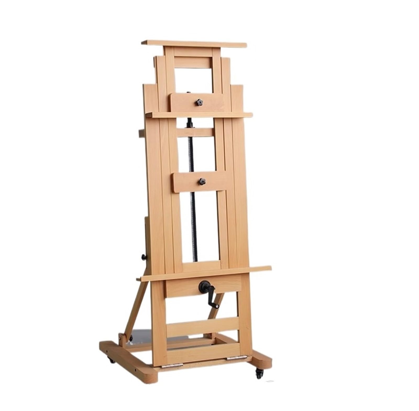 NGDFGR Easel Single-Rocker Flat Stand Dual-Purpose Easel Floor-Standing Adjustable Professional Exhibition,Color4