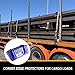 ENJ Flatbed Edge Protectors for Cargo Loads Corner Protectors Flatbed Used Together with Webbing to Protect Cargo, 20 Pack