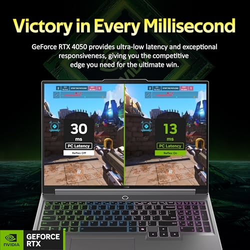 Image of Lenovo Legion 5 16 inch WQXGA 165Hz Gaming Laptop, Intel i7-14650HX, 16GB DDR5, 2TB Storage (1TB SSD+1TB Docking Station Set), GeForce RTX 4050, 4-Zone RGB Backlit Keyboard, Wi-Fi 6E, Win 11 Pro, Grey