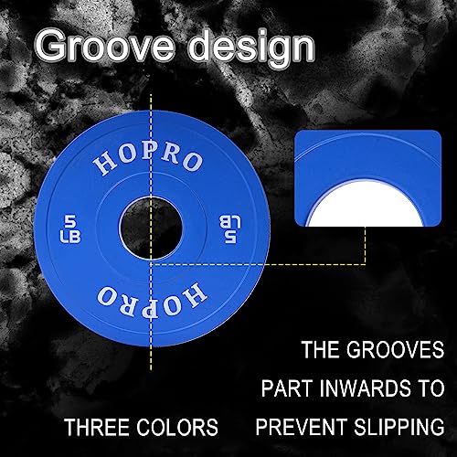 Signature Fitness Olympic Fractional Plates Change Plates(Change, Rubber, 5Lb Pair) #TOP1