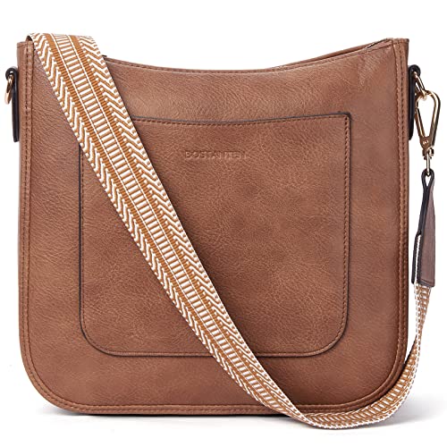 Sac à main pour femme Bostanten en cuir synthétique avec bandoulière