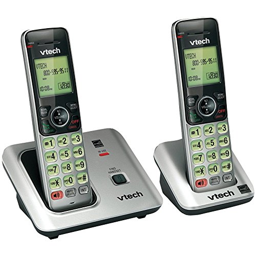 Teléfono inalámbrico Vtech VTCS6619-2 DECT 6.0 con altavoz expandible miniatura 1