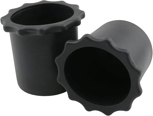 Miniatura 4 de Anillo de protección de micrófono hexagonal Cubierta de micrófono Micrófono inferior Manga para cine en casa o KTV (negro) -2 juegos