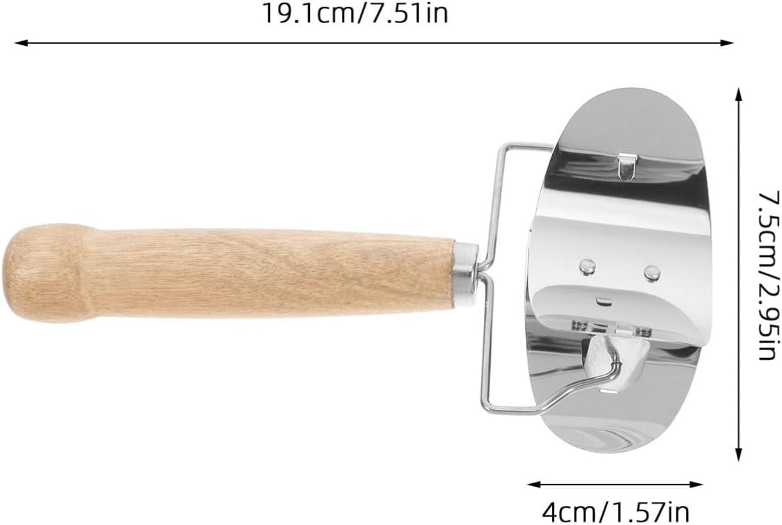 3pcs Dumpling Wrapper Skin Dough Cutter Non-stick Chinese Dumpling Press Easy to Use for Making Pies Ravioli Fried