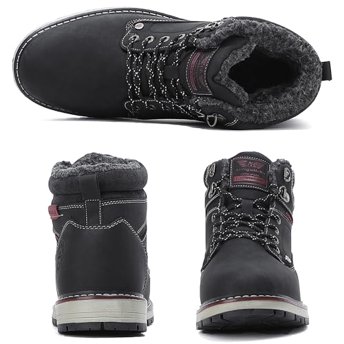 Image of ARRIGO BELLO Mens Winter Boots Snow Shoes Casual Booties US Size 8-12