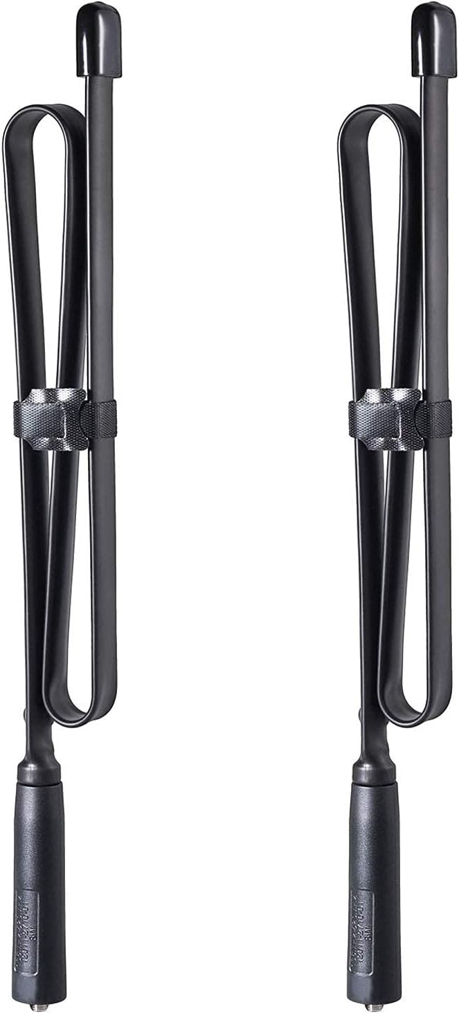 Bingfu Foldable CS Tactical SMA Female Ham Radio Antenna 2-Pack Dual Band VHF UHF 136-520MHz 31 inch Antenna for Kenwood Baofeng BF-F8HP UV-5R UV-82 BF-888S GT-3 Ham Two Way Radio Walkie Talkie : Electronics