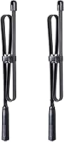 Vista 7 de Bingfu Antena de radio plegable CS táctica SMA hembra jamón 2 unidades de doble banda VHF UHF 136-520MHz 31 pulgadas antena para Baofeng BF-F8HP