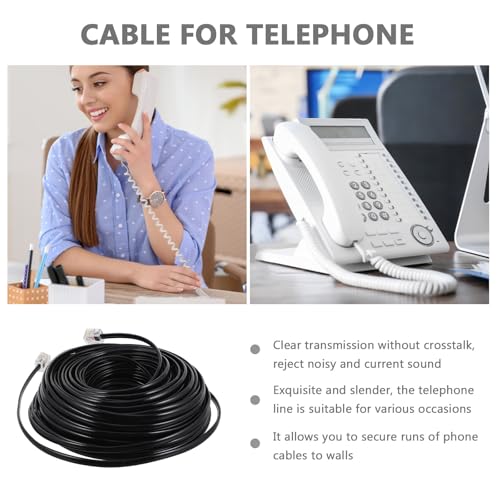 Cable telefónico Alipis de cobre con protección avanzada de interfaz y 20m de longitud 5