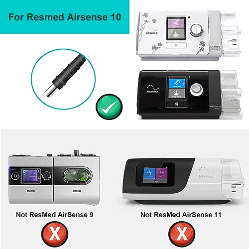 UAUSE 24V 3.75A 90W Power Supply for Resmed S10 Series Power Resmed Airsense 10S 10 AirCurve 10 Series CPAP and BiPAP Machine, Resmed Airsense 10 370001 37344 37028 Power Cord