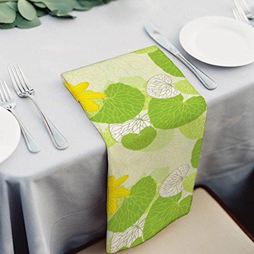 Image of ArtzFolio Green Leaves Table Napkin Poly Cotton Fabric 20x20inch (50.8x50.8cms); SINGLE PIECE
