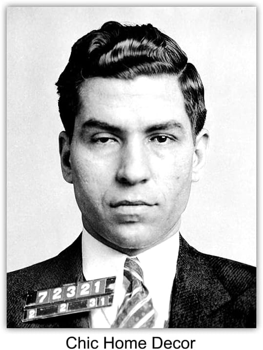 Gangster Mobster Mafia Mugshot Posters 8x10 - Man Cave Bar Bedroom Living Room Vintage Pictures- for Men Boys Teens Guys - Funny Wiseguy Mob Wall Art Decor - Organized Crime Photographs