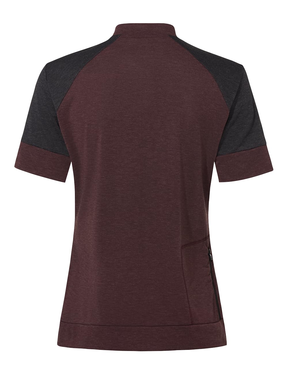 VAUDE Altissimo Q-Zip Hemd – Dark Oak – Gr. 44 – Ansicht 2