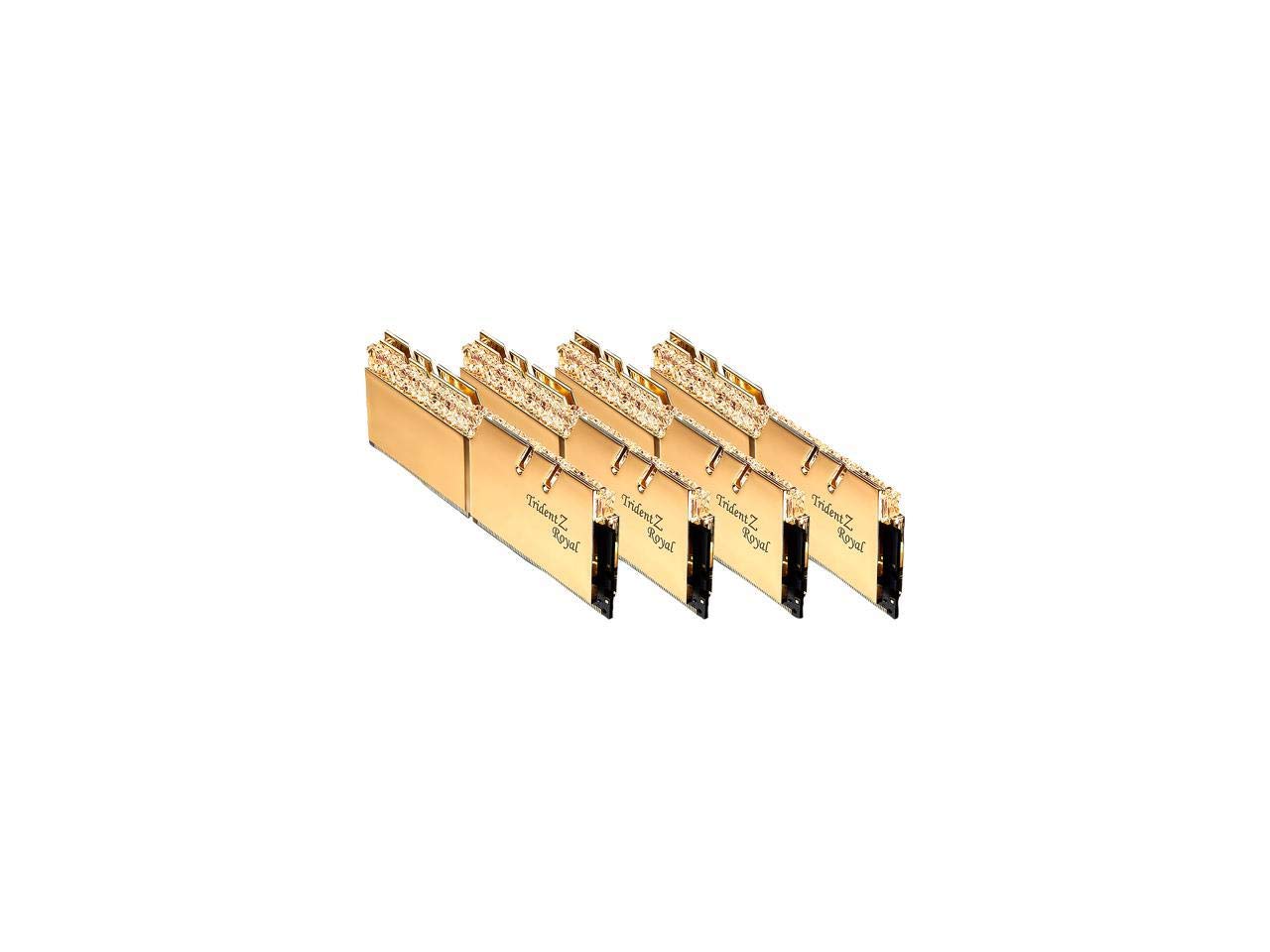 Amazon | G.SKILL 32GB（4 x 8GB）Trident Z RoyalシリーズDDR4 SDRAM 