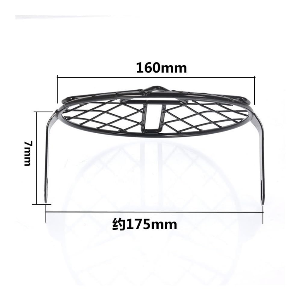 7 Zoll Metall Motorrad Scheinwerfer Schutz Abdeckung Für Universal Mesh Grille Lampenschirm Abdeckung Schutz Cover