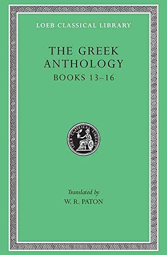 Buy Greek Anthology: v. 5 (Loeb Classical Library) — BookShops.in