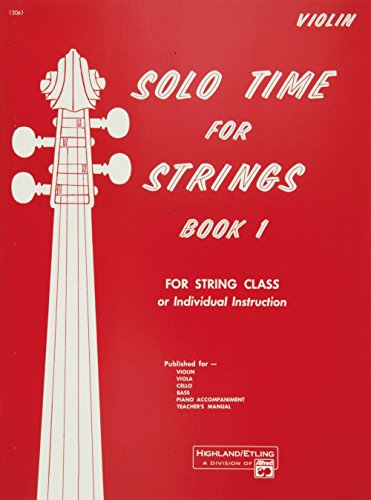 Solo Time for Strings, Book 1
