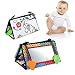 Teochew Baby Spiegel mit Knisterbuch, Baby Spielzeug ab 0 Monate Schwarz Weiß Spielzeug mit Kontrastmuster Entwickelt für die Bauchzeit(1pcs)