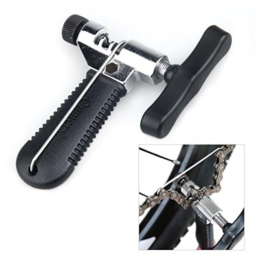 Oumers Outil Dérive Chaîne, Outil de chaîne de vélo pour 7 8 9 10 Vitesses Chaîne Lien