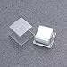 Mikikit 100 Pcs Square Cover Glass Microscope Accessories Microscope Slides Square Coverslips Slides for Microscope Accessories for Microscope Glass Kit an Fittings Suite Veterinary