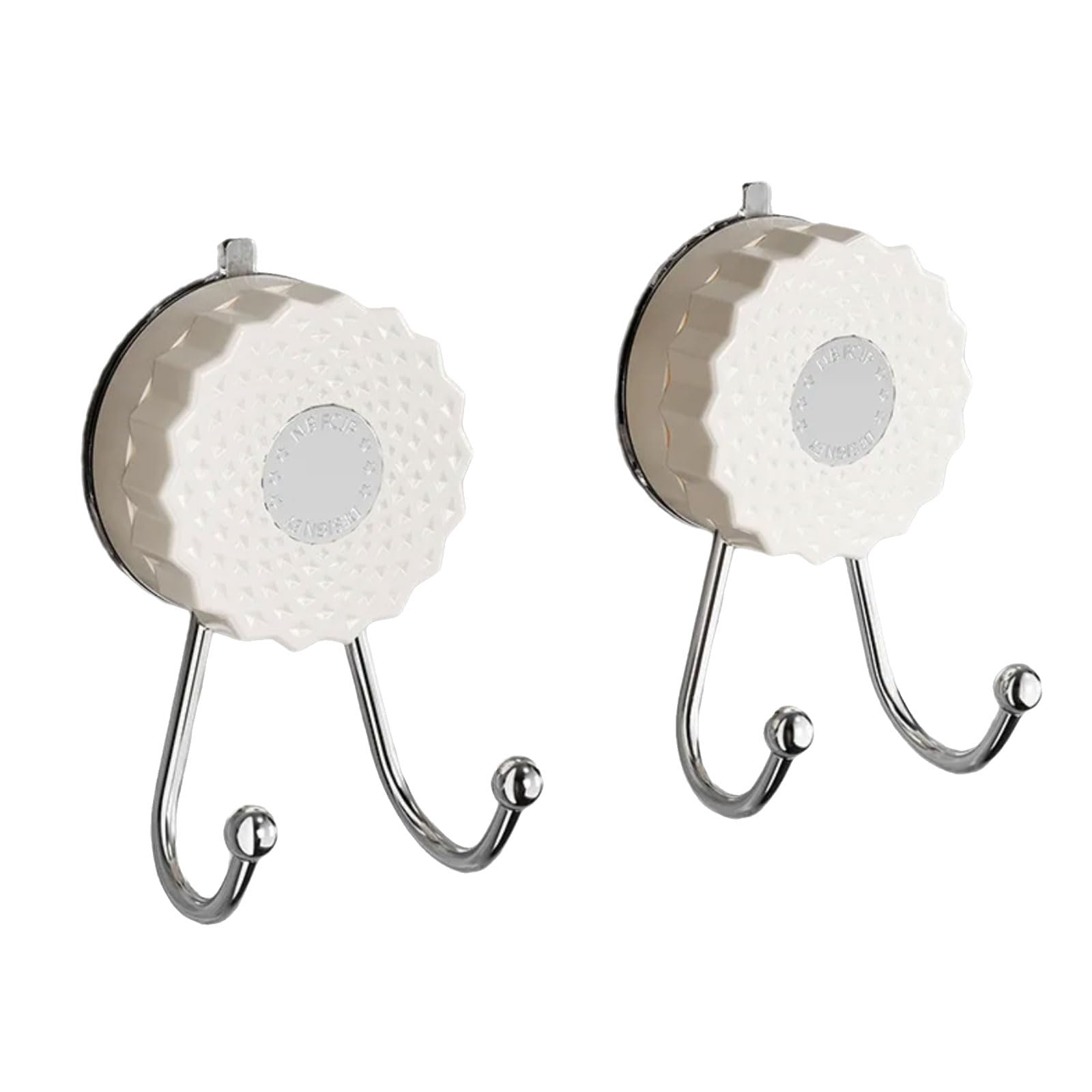 Tsophreniq Head Metal Suction Hook for Towels Kitchenware Bathroom Organization Wall Fasteners