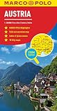 mapa de austria hungria y checoslovaquia  Austria Marco Polo Map (Marco Polo Maps)